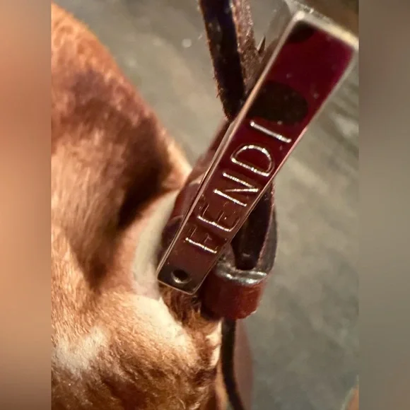 FENDI Ponyhair Mama Forever Baguette Neutrals shoulder bag - Picture 8 of 12